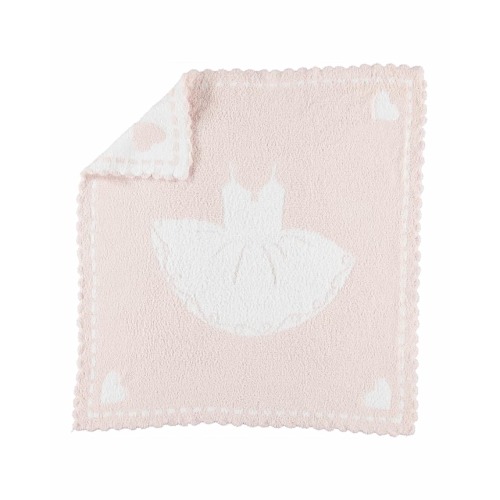 Kid's CozyChic Scalloped Receiving Blanket