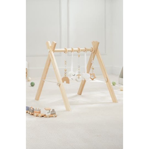 Wooden Baby Play Gym Set