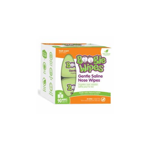 Boogie Saline Nose Wipes Fresh