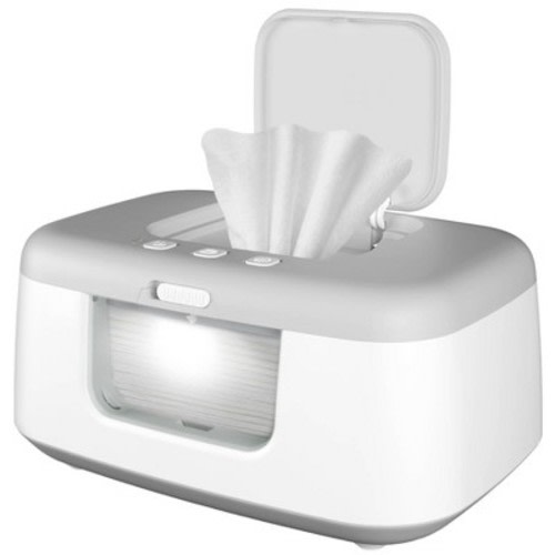 Jool Baby TinyBums Wipe Warmer & Dispenser with LED Changing Light & On/Off Switch - White