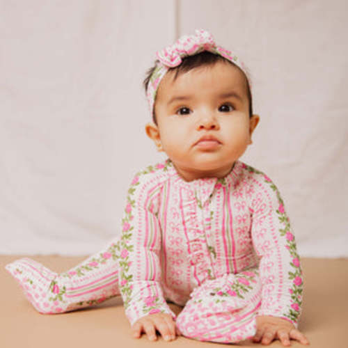 Bowquet of Roses Convertible Ruffle Romper