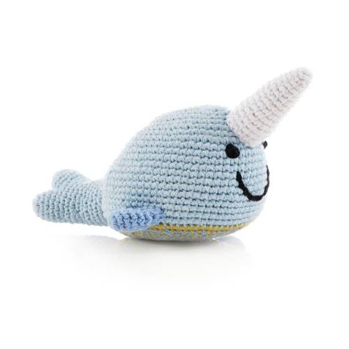 Narwhal Fair Trade Handmade Soft Kids Toy Baby or Toddler - Etsy
