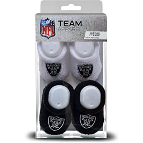 Infant Bootie Socks 0-12 Months - 2 Pack