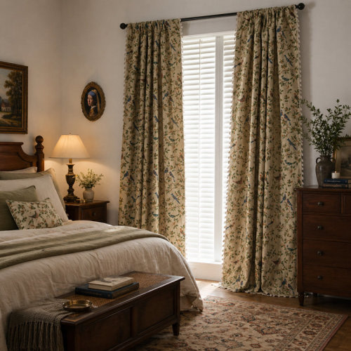 Lark Manor™ Polyester Exquiste Pattern Print Curtains 2 Panel (Set of 2) & Reviews | Wayfair