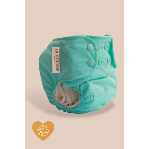 All-In-One Cloth Diaper One-Size with AWJ - 𝑺𝒑𝒆𝒂𝒓𝒎𝒊𝒏𝒕