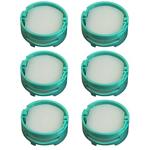 [6 Pack] Replacement for Shark Odor Neutralizer Cartridge AZ3002 LA702 ZU102 Accessories Replacement for Shark Vacuum Cleaner Odor Neutralizer And air Purifier HP302. -1541fc3000,Teal