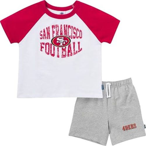 Gerber NFL Baby T-Shirt and Shorts Set