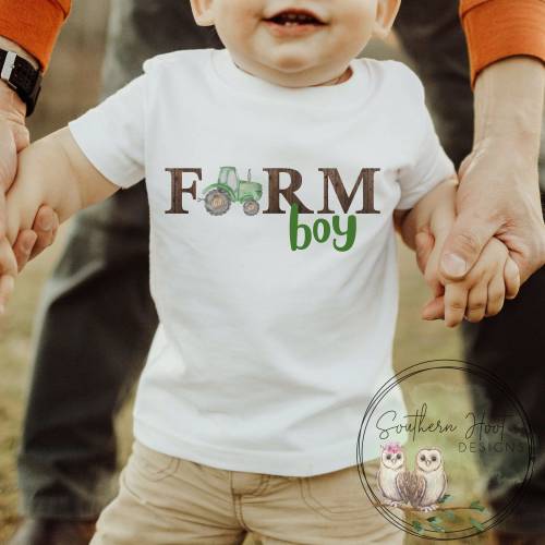 Farm Boy Onesie®, Farm Hand Onesie®, Tractor Onesie®,  Green Tractor Shirt, Country Boy Shirt, Life On The Farm Shirt, Bodysuit