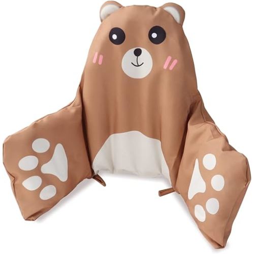 High Chair Cushion, for IKEA High Chair Cushion, Cushion High Chair, for IKEA Highchair Cushion for IKEA Antilop Highchair, Built-in Inflatable Cushion, Baby Sitting More Comfortable (Brown Bear)