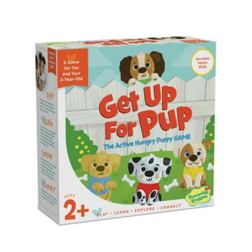 Peaceable Kingdom Get Up for Pup Board Game for Ages 2 & Above