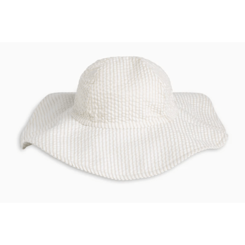 Seersucker Sun Hat