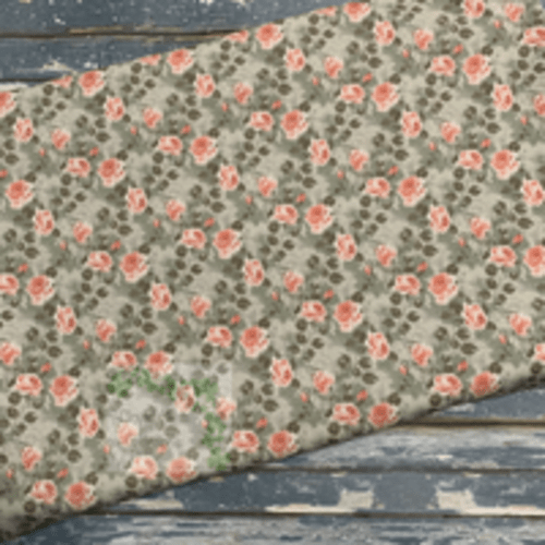 Light Green Floral Preflat - Made to Order – Clover Cloth Creations