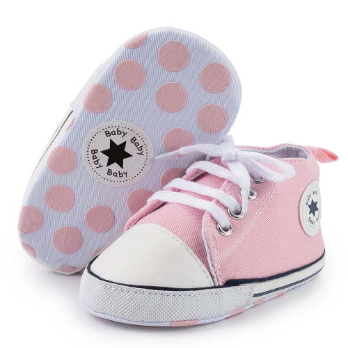 Bonario Baby Girls Boys Shoes Infant Canvas Shoes Casual Sneakers for First Walkers 3-18 Months