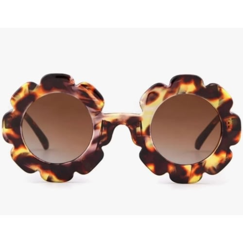 Flower Sunnies in Brown | Reverie Threads