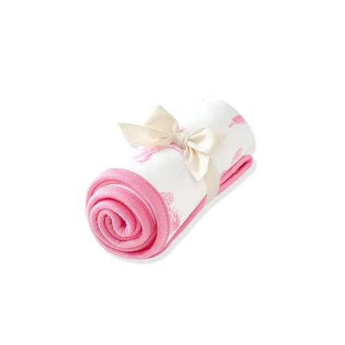 Burp Cloth in Toile Ballet