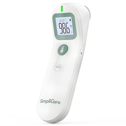 Baby Thermometer, FDA 510(k) Cleared Infrared Thermometer for Kids Adults Infants, Baby Essentials, Forehead Thermometer Non Contact, 2-in-1 Forehead & Object, Temperature Gun (FC-IR206)