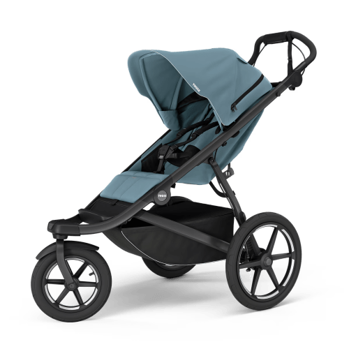 Thule Urban Glide 3 Stroller, Mid Blue, 2025, Magnetic Harness