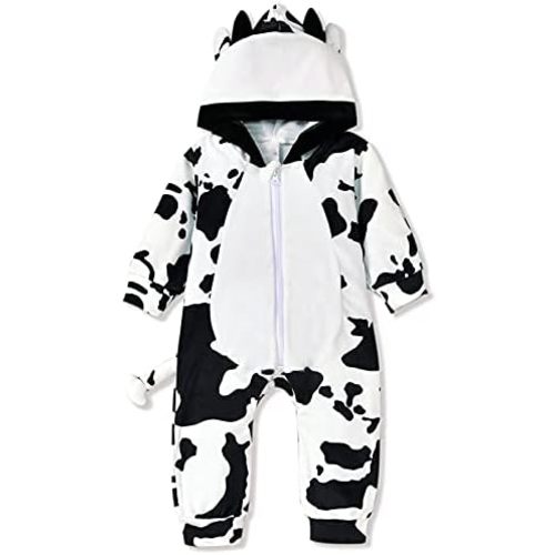 Baby Girls 3D Unicorn Angel Wings Hooded Zipper Romper Jumpsuit Christmas Outfits Clothes Pink White