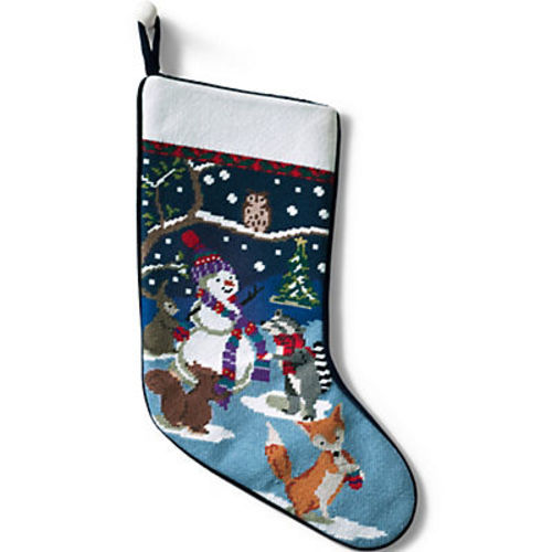 Needlepoint Personalized Christmas Stocking | Lands' End