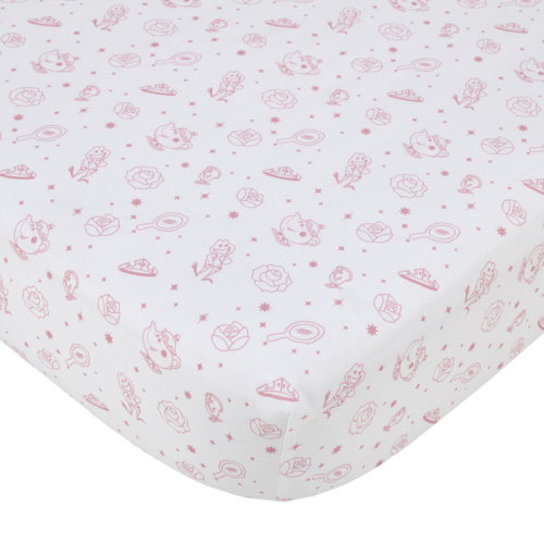 Disney NoJo Disney Make a Wish Princess Fitted Crib Sheet | Wayfair
