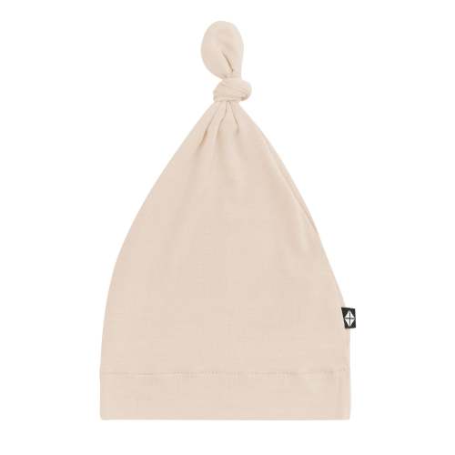 Knotted Cap in Bisque