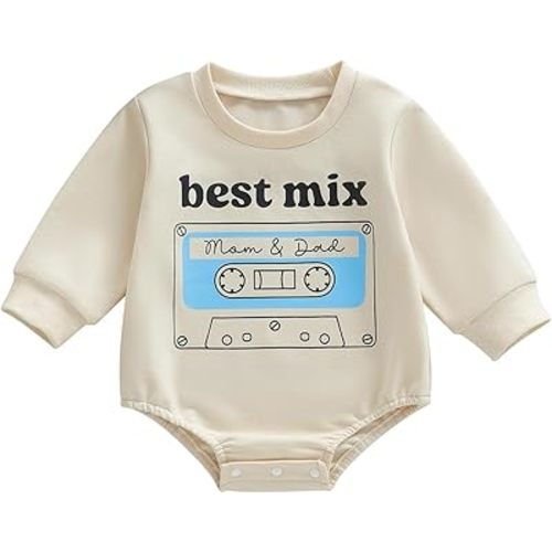 God Says I Am Baby Boy Girl Romper Long Sleeve Crew Neck Letters Dinosaurs Graphic Sweatshirt Onesie