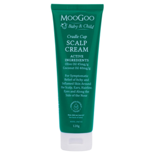 MOOGOO Baby & Child Cradle Cap Scalp Cream 120g