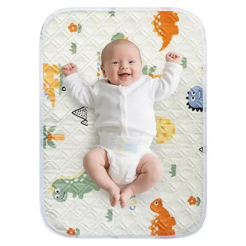 Diaper Changing Pads for Baby, Portable Change Mat, 3Layers Waterproof Change Pad Foldable Absorbent Mats for Women, Reusable Incontinence Underpads for Patient 20''x27.5''