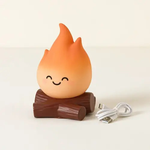 Little Smiles Everywhere Campfire Squishy Light