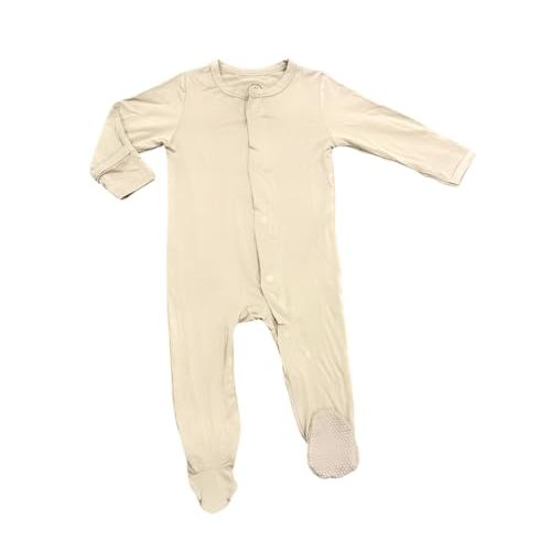 Footie Pajamas - Quick Magnetic Fastener Sleeper for Baby Boy and Girl (0-24 months)