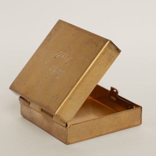 MEREWIF : Shop All : Brass Souvenir Box