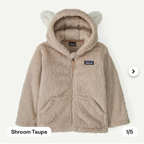 Patagonia Baby Furry Friends Fleece Hoody