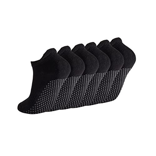 Breslatte Grip Socks Pilates Socks with Grips for Women Non Slip Grippers Womens