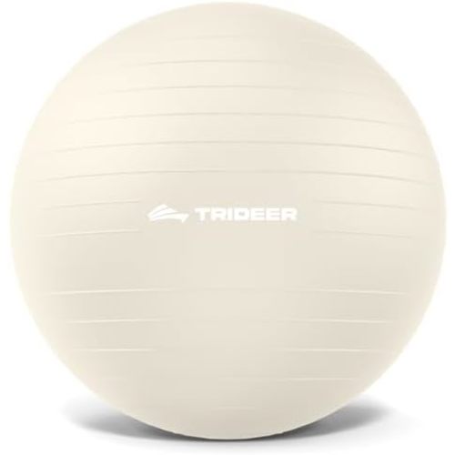 Trideer Yoga Ball for Exercise, Pregnancy, Exercise Ball, Pump Included