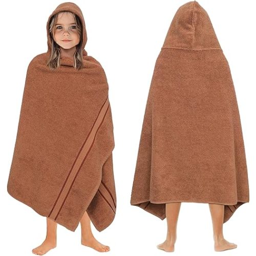 ORIGINAL KIDS Hooded Bath Towel Wrap - Ultra Soft 100% Cotton Kids Towel