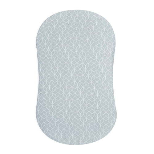 Bassinest 100% Cotton Fitted Sheet - Morning Mist
