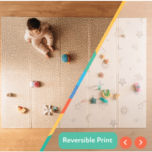 Reversible Floor Mat | Rainbows & Sky
