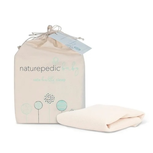 Breathable Crib Mattress Cover | Naturepedic