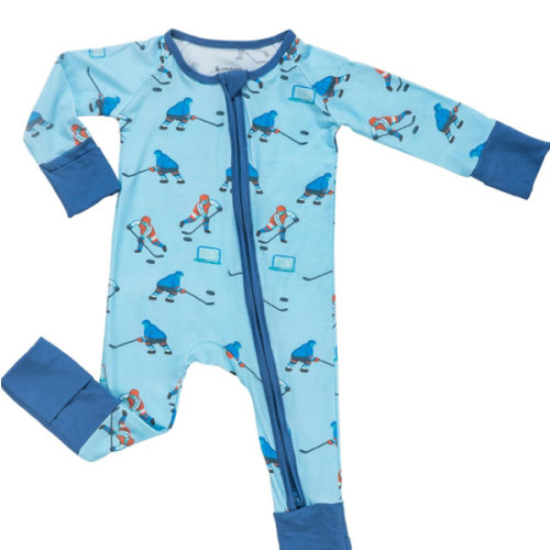 LollyBanks Baby Pajamas, Long Sleeve Baby Romper with 2-Way Zipper, 95% Viscose from Bamboo and 5% Spandex, Infant Sleepers
