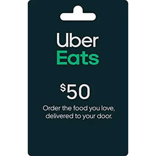 Uber Eats Gift Card - 50 - Standard