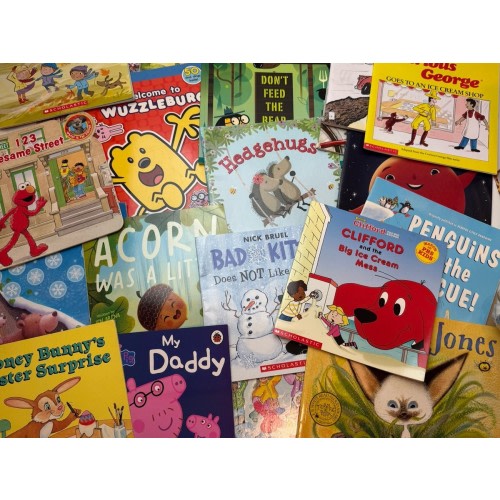 Random Lot of 20 Books for Children's/ Kids/ Toddler/Preschool/Daycare Paperback