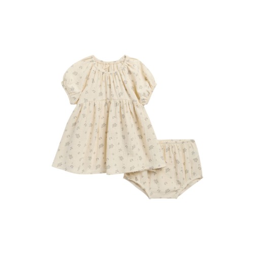 Bella Winter Berry Organic Cotton Dress & Bloomers Set