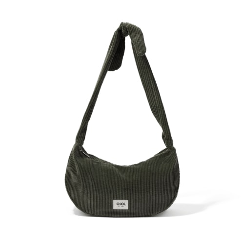 Luna Crossbody - Moss Green Corduroy