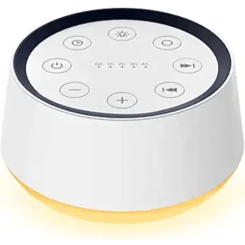 Brown Noise Sound Machine with 30 Soothing Sounds 12 Colors Night Light White Noise Machine for Adults Baby Kids Sleep Machines Memory Function 36 Volume Levels 5 Timers for Home Office Travel