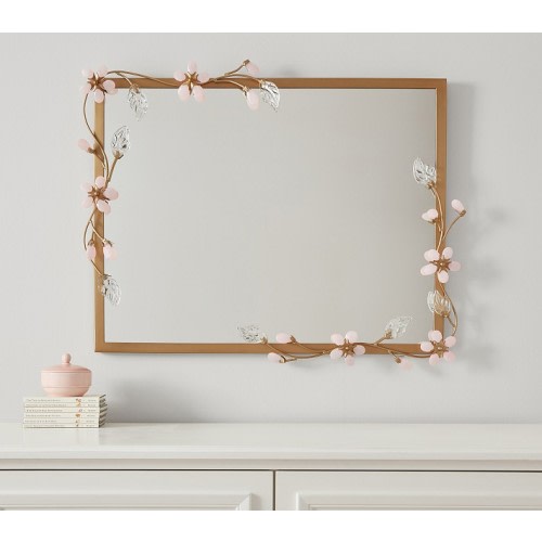 Grace Rectangular Metal Mirror (24"x 30")