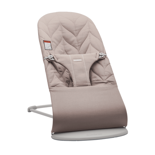 Bouncer Bliss: Sand gray - Woven, Petal quilt