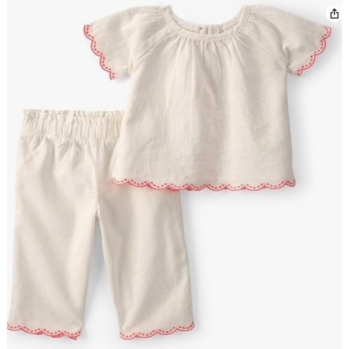 Carter's Baby Girls' 2-piece Pant Set