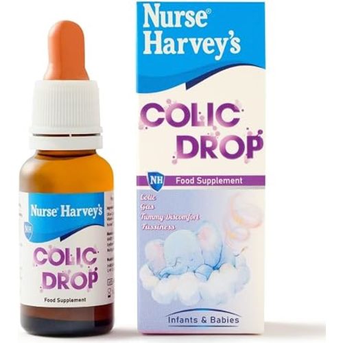 Nurse Harvey's Colic Drop – 20 ML/Natural Colic & Gas Relief for Babies | Herbal Formula with Black Seed Oil, Chamomile, Lemon Balm & Magnesium | Sugar-Free, Preservative-Free | Digestive Support D