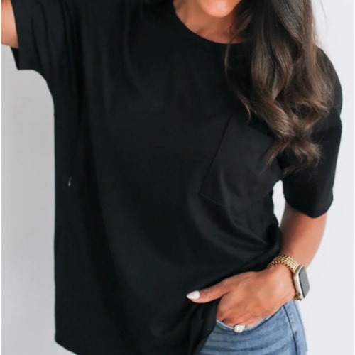 Relaxed Fit Zip Breastfeeding Tee | Movemama Nursing Apparel