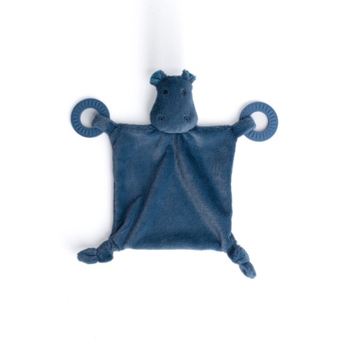 Hippo Lovey Teething Toy, One Size